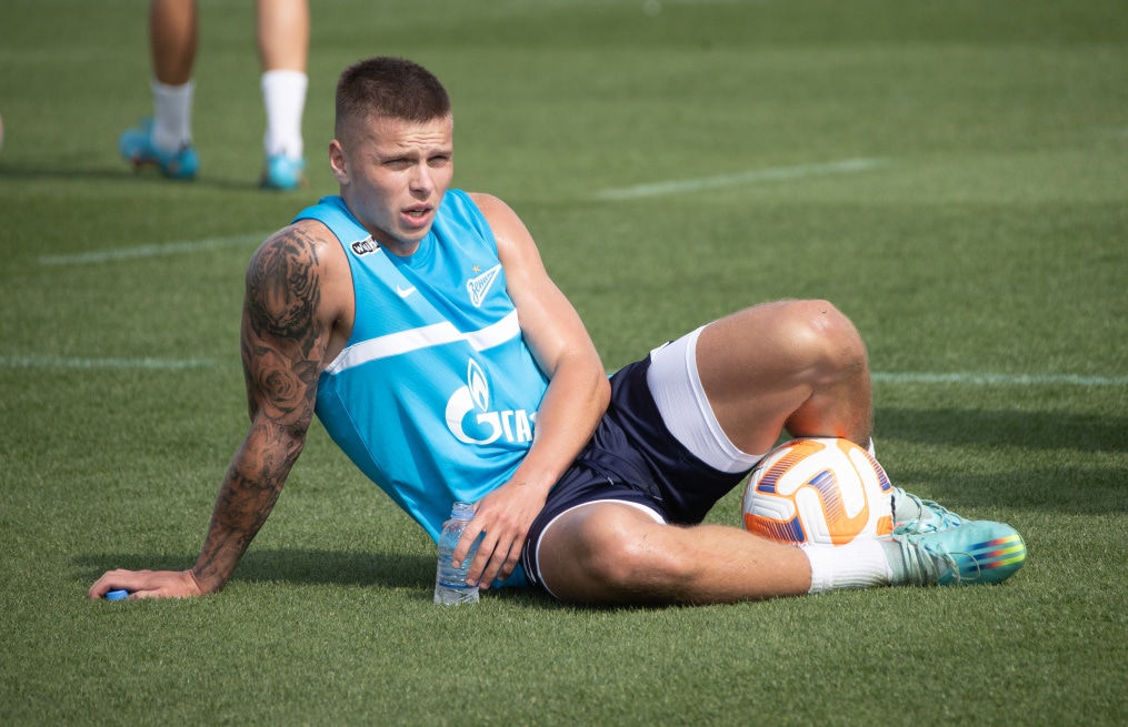 «Газпром»-тренировочные сборы в Катаре: 19 января, утренняя тренировка