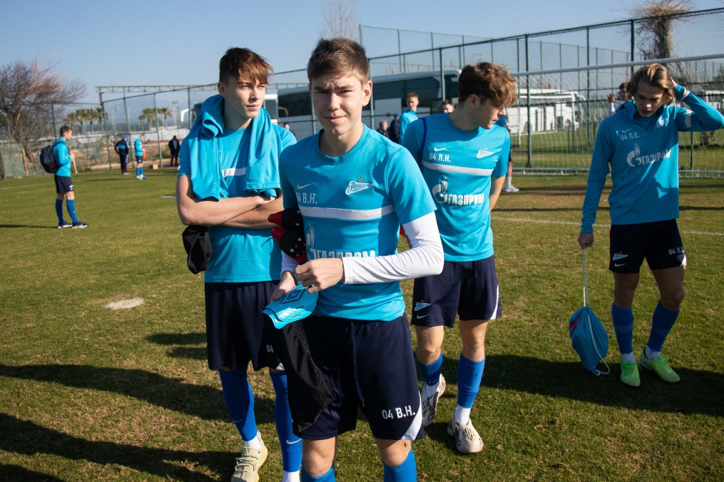 «Газпром»-тренировочные сборы «Зенита»-м в Турции: 23 января, утренняя тренировка