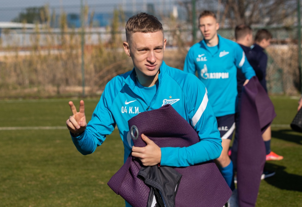 «Газпром»-тренировочные сборы «Зенита»-м в Турции: 23 января, утренняя тренировка