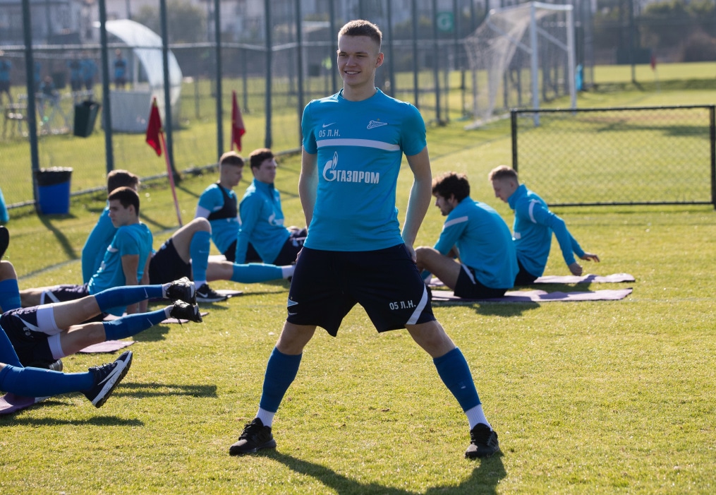 «Газпром»-тренировочные сборы «Зенита»-м в Турции: 23 января, утренняя тренировка
