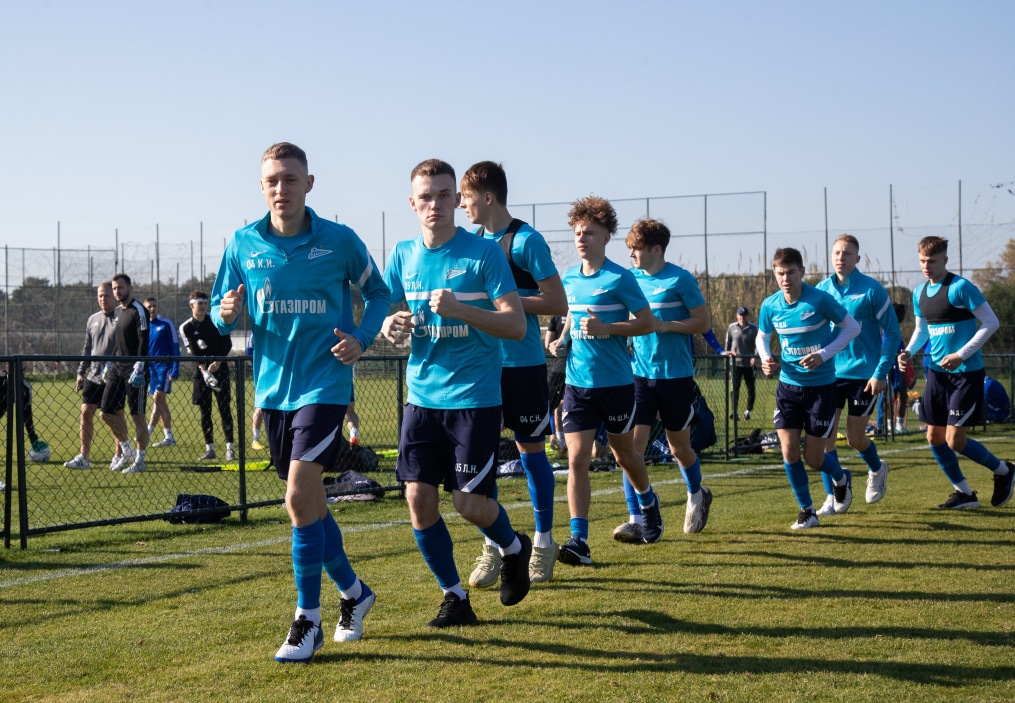«Газпром»-тренировочные сборы «Зенита»-м в Турции: 23 января, утренняя тренировка