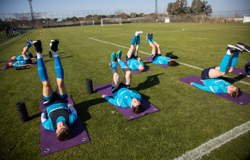 «Газпром»-тренировочные сборы «Зенита»-м в Турции: 23 января, утренняя тренировка