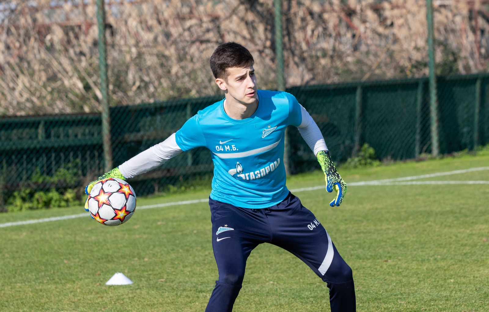 «Газпром»-тренировочные сборы «Зенита»-м в Турции: 23 января, утренняя тренировка