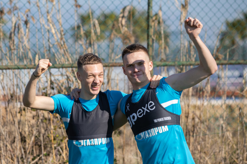 «Газпром»-тренировочные сборы «Зенита»-м в Турции: 23 января, утренняя тренировка