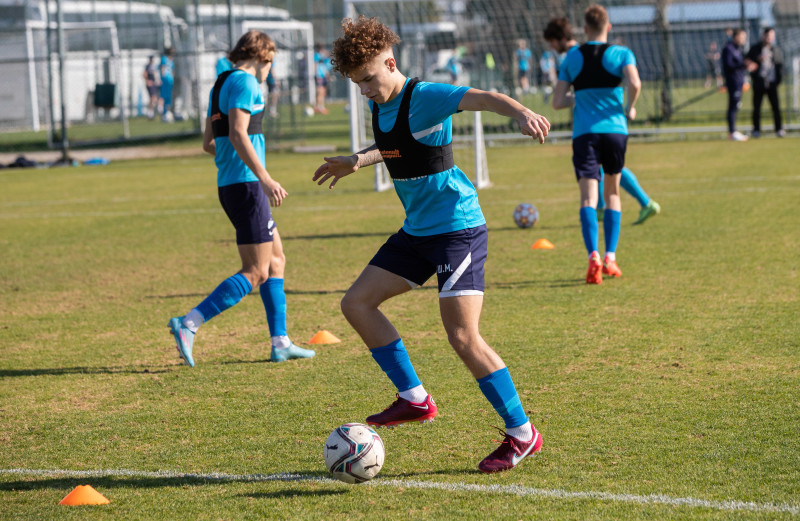 «Газпром»-тренировочные сборы «Зенита»-м в Турции: 23 января, утренняя тренировка