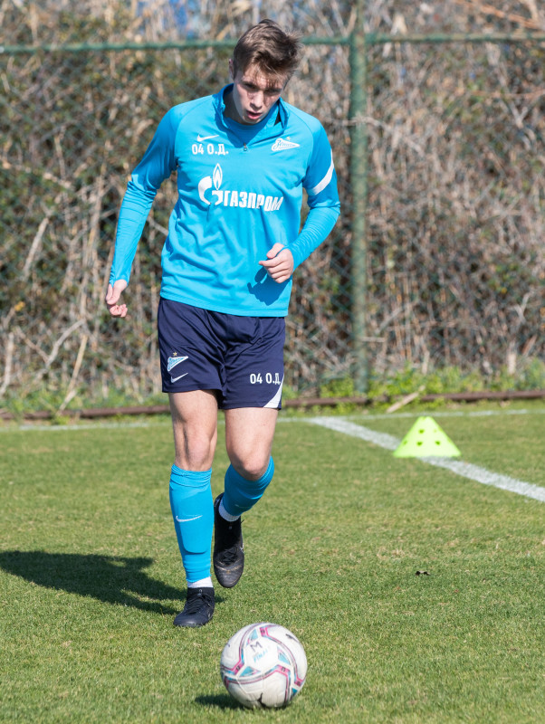 «Газпром»-тренировочные сборы «Зенита»-м в Турции: 23 января, утренняя тренировка