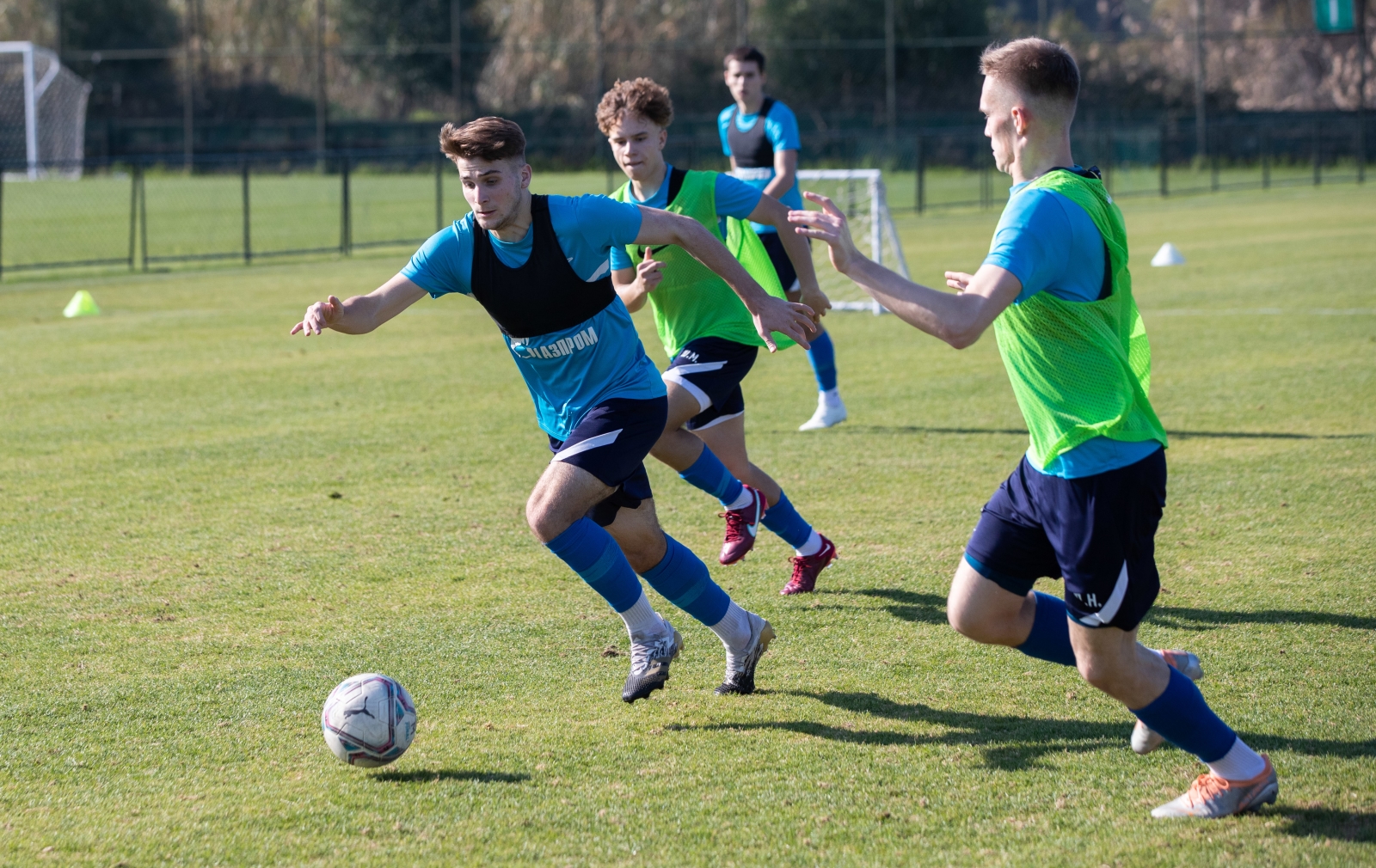 «Газпром»-тренировочные сборы «Зенита»-м в Турции: 23 января, утренняя тренировка