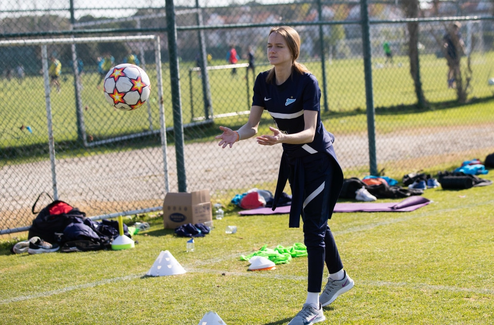 «Газпром»-тренировочные сборы «Зенита»-м в Турции: 23 января, утренняя тренировка