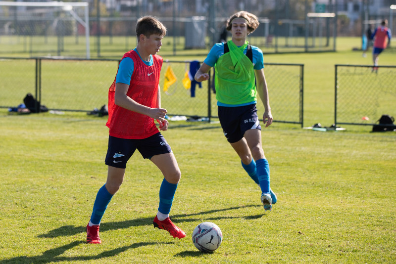 «Газпром»-тренировочные сборы «Зенита»-м в Турции: 23 января, утренняя тренировка