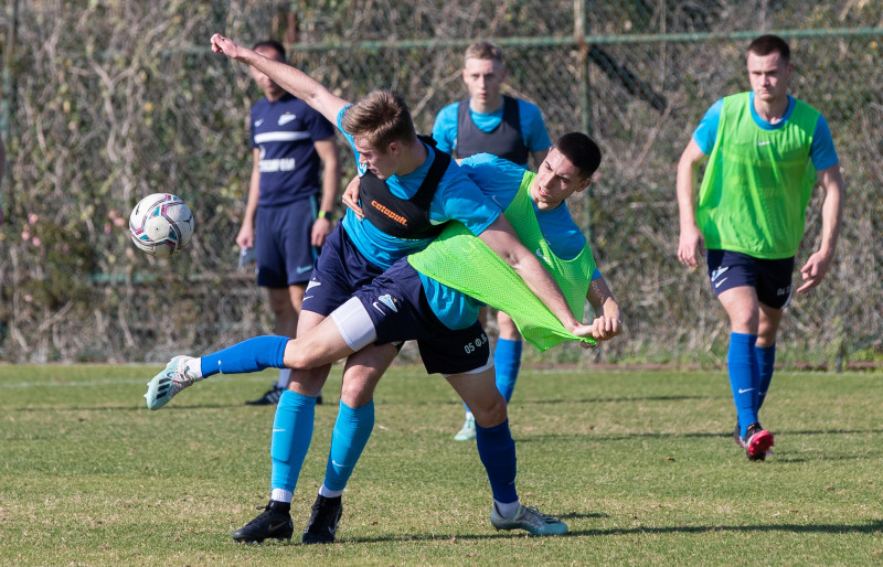 «Газпром»-тренировочные сборы «Зенита»-м в Турции: 23 января, утренняя тренировка