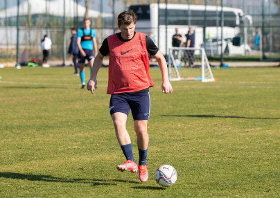 «Газпром»-тренировочные сборы «Зенита»-м в Турции: 23 января, утренняя тренировка