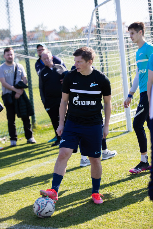 «Газпром»-тренировочные сборы «Зенита»-м в Турции: 23 января, утренняя тренировка