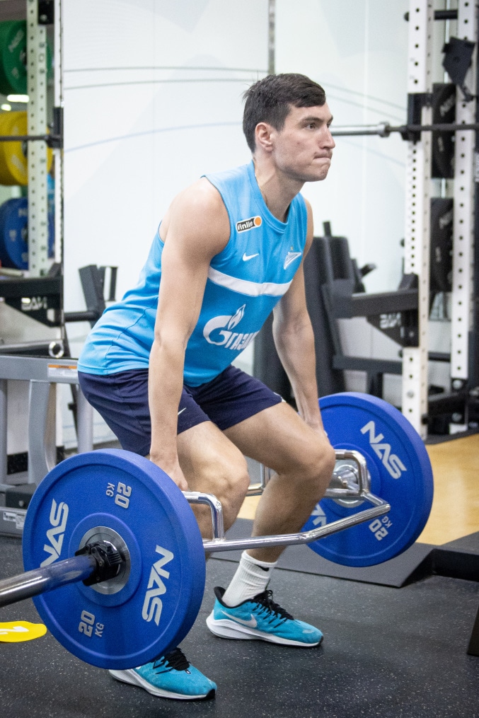 «Газпром» — тренировочные сборы в Дубае, 4 февраля: утренняя тренировка