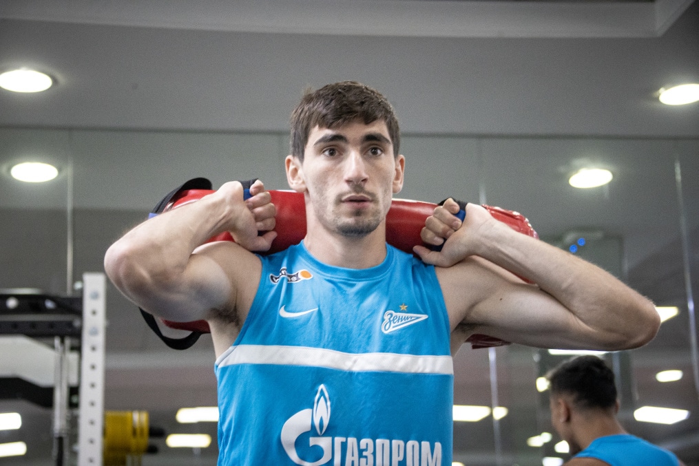 «Газпром» — тренировочные сборы в Дубае, 4 февраля: утренняя тренировка