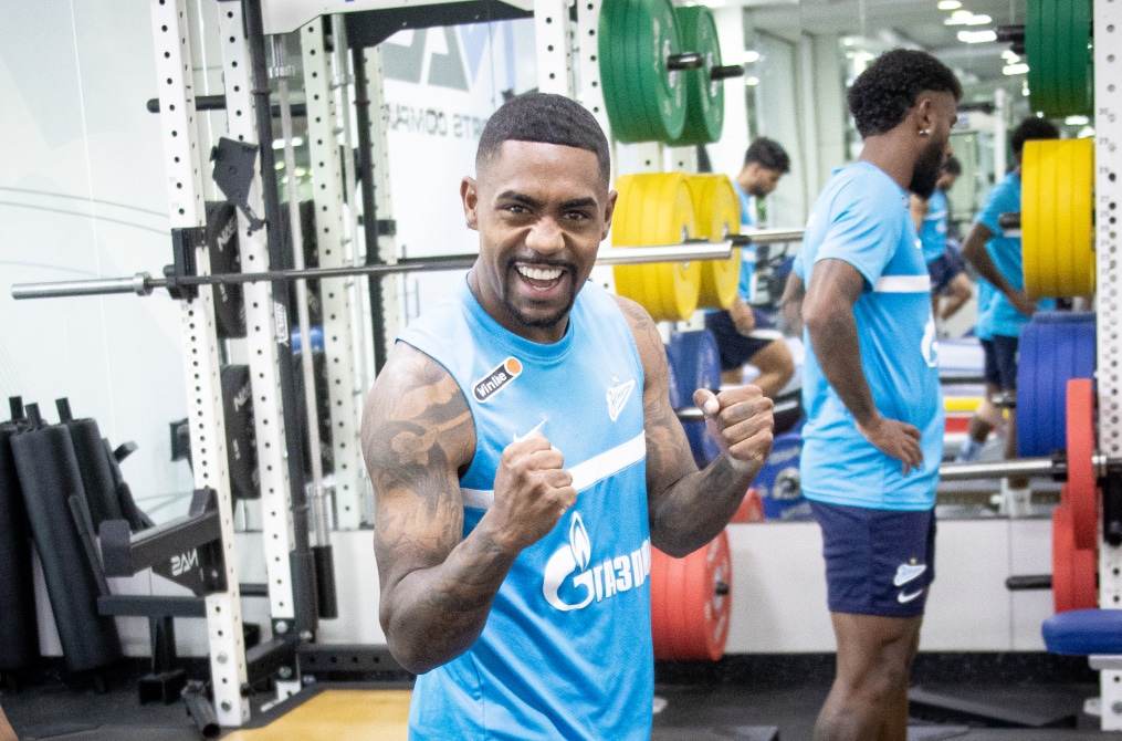 «Газпром» — тренировочные сборы в Дубае, 4 февраля: утренняя тренировка