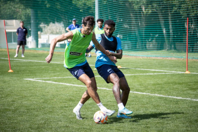 «Газпром» — тренировочные сборы в Дубае, 4 февраля: утренняя тренировка