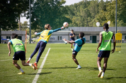 «Газпром» — тренировочные сборы в Дубае, 4 февраля: утренняя тренировка