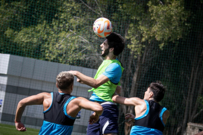 «Газпром» — тренировочные сборы в Дубае, 4 февраля: утренняя тренировка