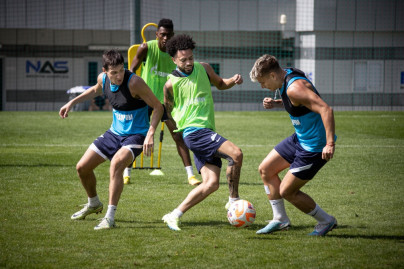 «Газпром» — тренировочные сборы в Дубае, 4 февраля: утренняя тренировка