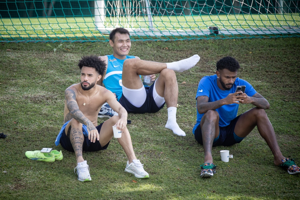 «Газпром» — тренировочные сборы в Дубае, 4 февраля: утренняя тренировка