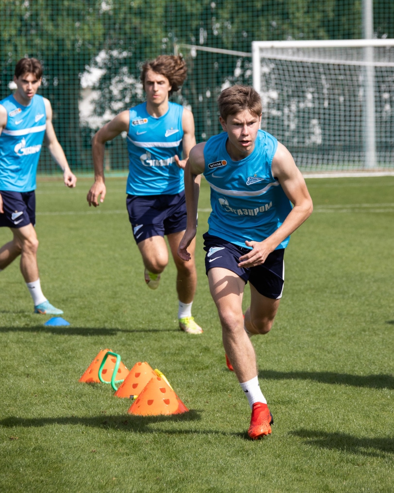 «Газпром» — тренировочные сборы в Дубае, 5 февраля: утренняя тренировка