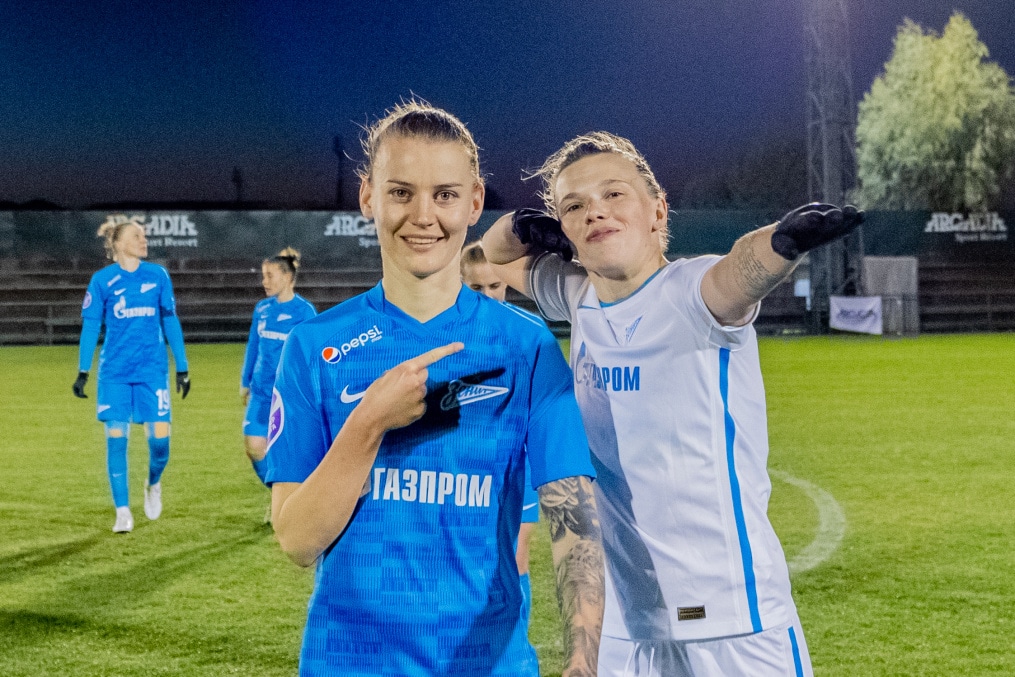«Газпром»-тренировочные сборы женской команды «Зенит» в Турции: двусторонний матч