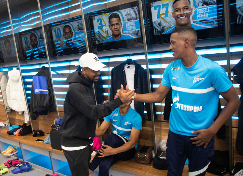 Первая тренировка Роберта Ренана в «Зените»