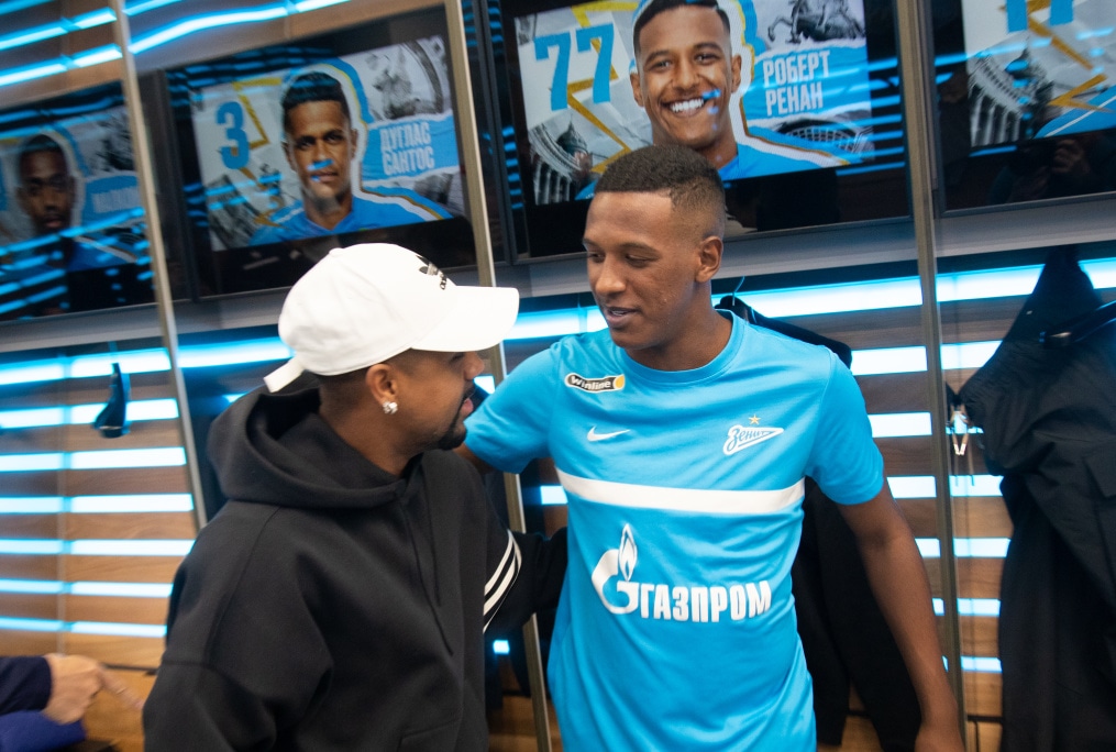 Первая тренировка Роберта Ренана в «Зените»