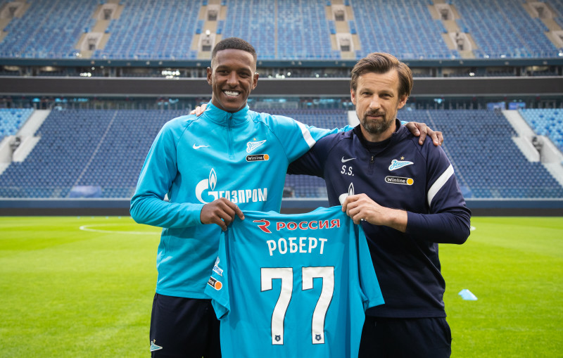 Первая тренировка Роберта Ренана в «Зените»