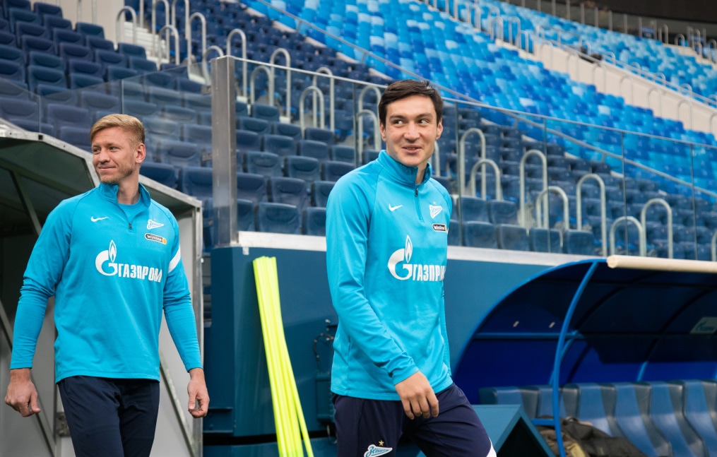 Первая тренировка Роберта Ренана в «Зените»