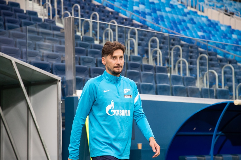 Первая тренировка Роберта Ренана в «Зените»