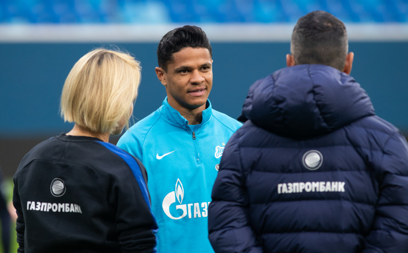 Первая тренировка Роберта Ренана в «Зените»