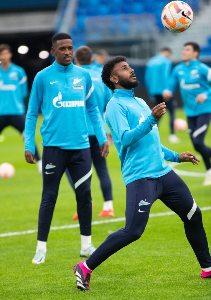 Первая тренировка Роберта Ренана в «Зените»