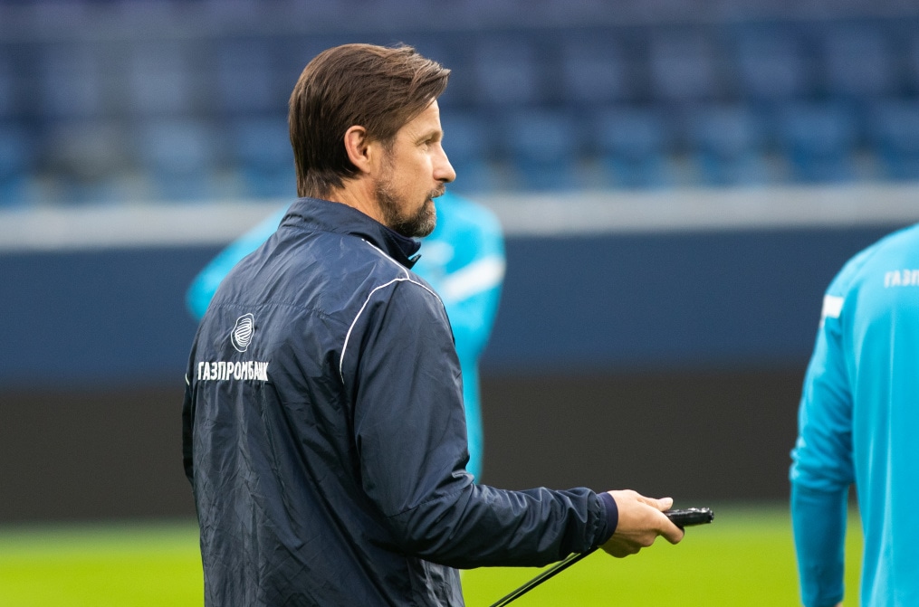 Первая тренировка Роберта Ренана в «Зените»
