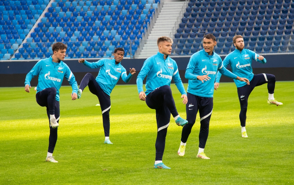 Первая тренировка Роберта Ренана в «Зените»