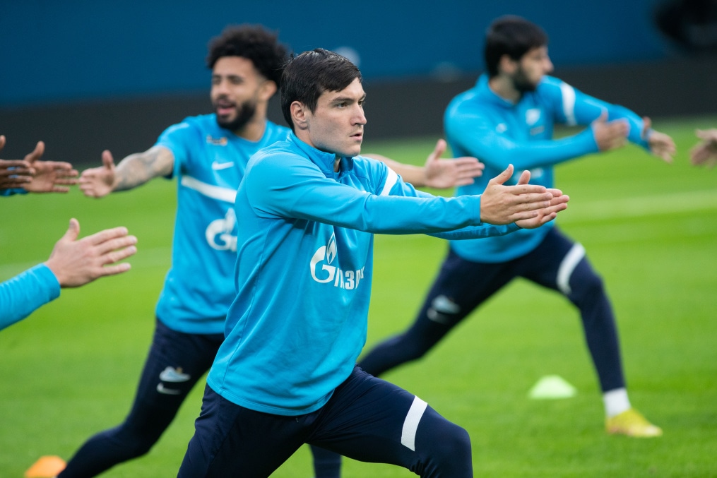 Первая тренировка Роберта Ренана в «Зените»