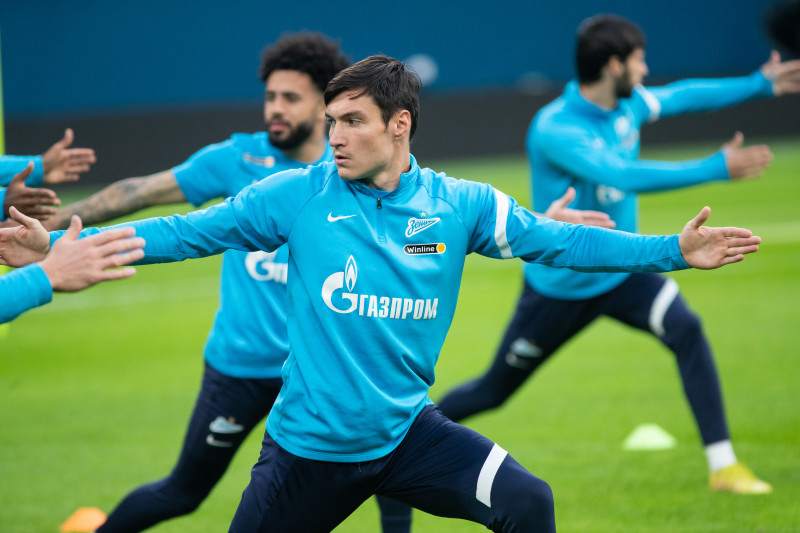 Первая тренировка Роберта Ренана в «Зените»