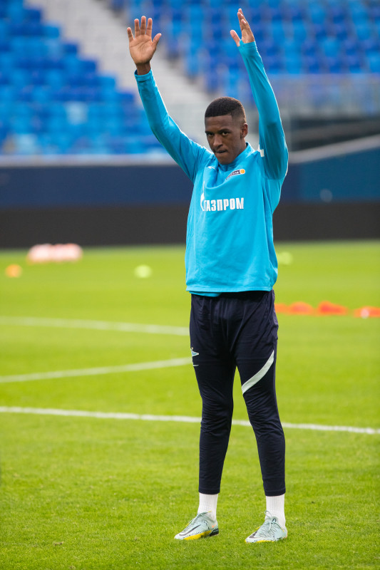 Первая тренировка Роберта Ренана в «Зените»