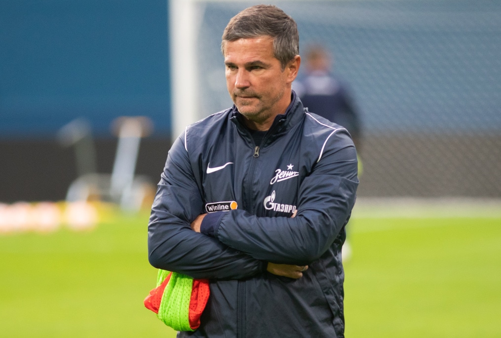 Первая тренировка Роберта Ренана в «Зените»