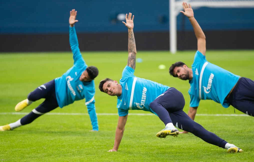 Первая тренировка Роберта Ренана в «Зените»