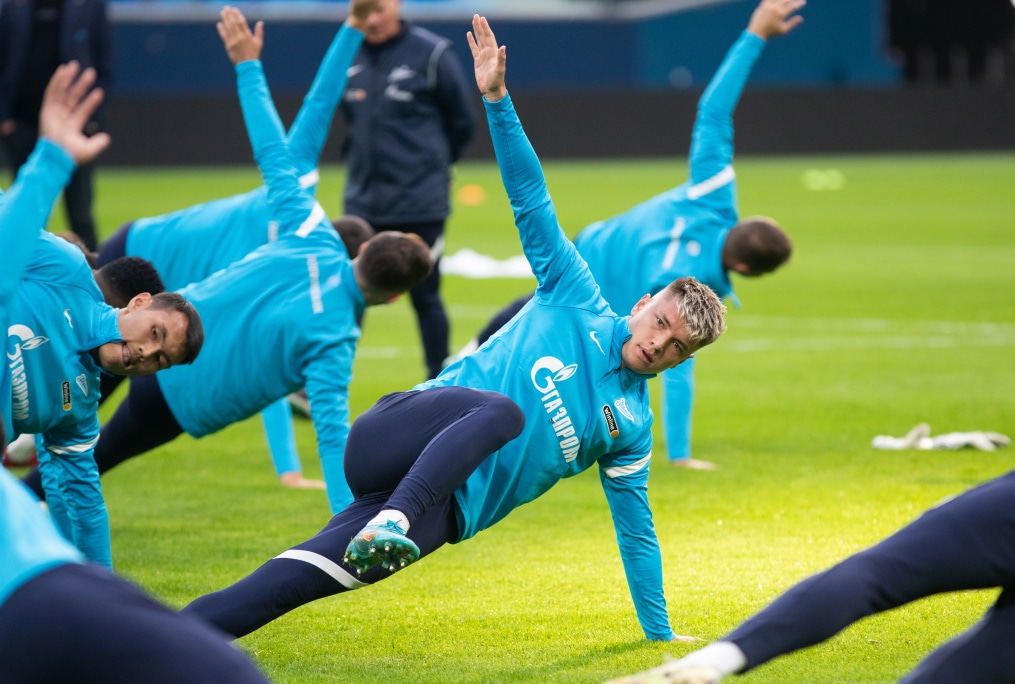 Первая тренировка Роберта Ренана в «Зените»