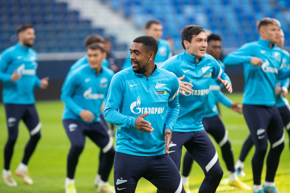 Первая тренировка Роберта Ренана в «Зените»