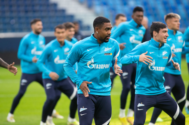 Первая тренировка Роберта Ренана в «Зените»