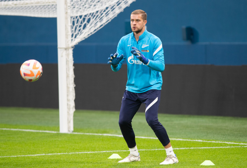 Первая тренировка Роберта Ренана в «Зените»