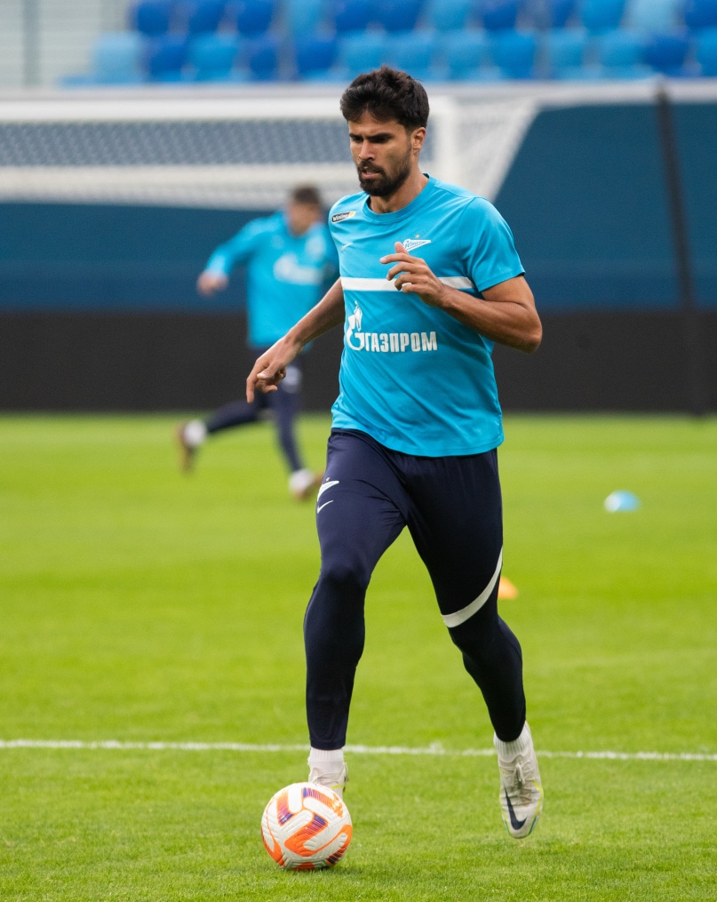 Первая тренировка Роберта Ренана в «Зените»