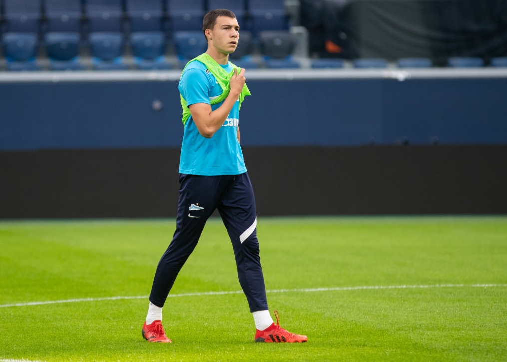 Первая тренировка Роберта Ренана в «Зените»