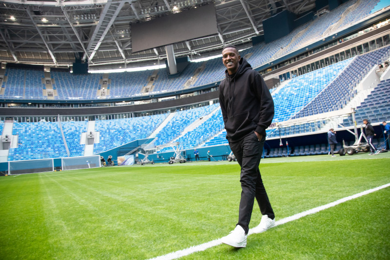 Первая тренировка Роберта Ренана в «Зените»