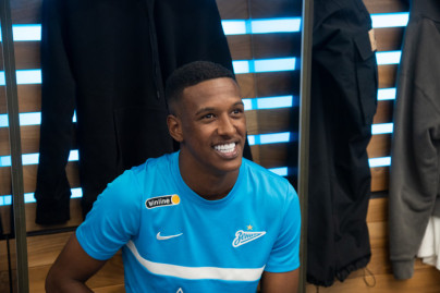 Первая тренировка Роберта Ренана в «Зените»