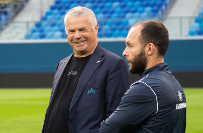 Первая тренировка Роберта Ренана в «Зените»