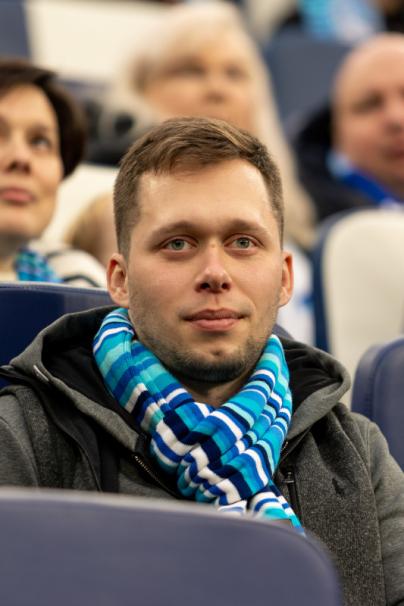 Болельщики на матче «Зенит» — «Пари НН»